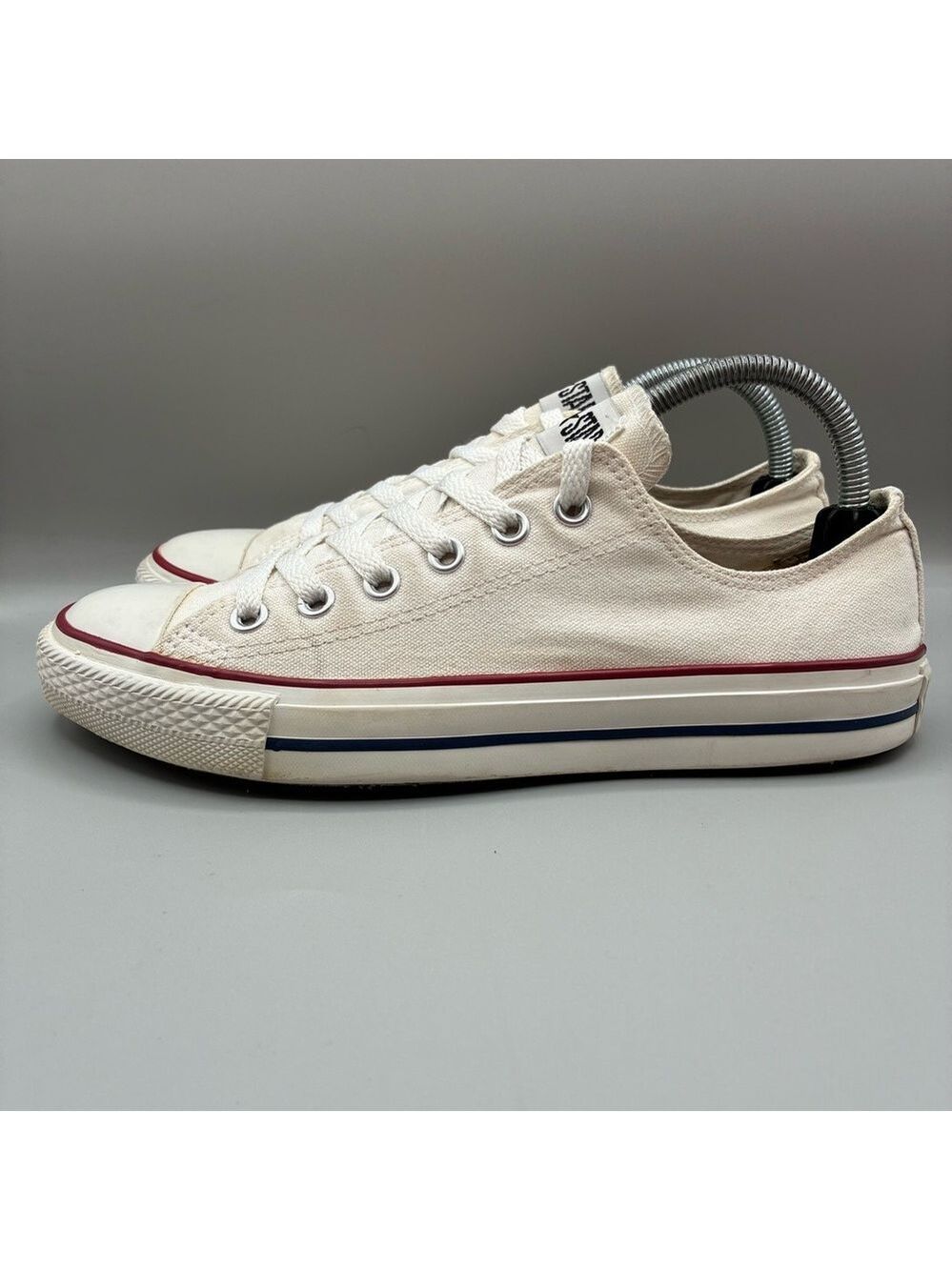 Converse Chuck Taylor All Star Low Sneakers Women’s 9 Optical White M7652 - Picture 3 of 8